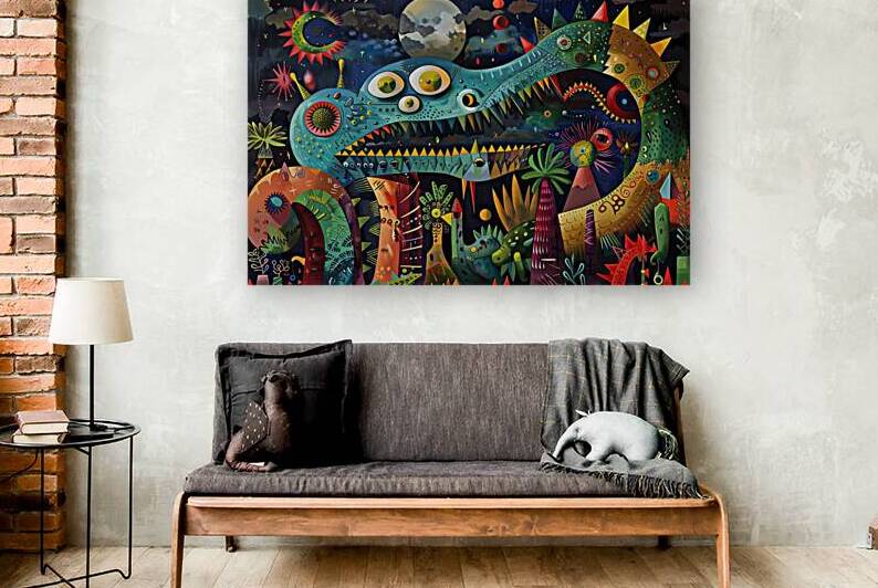 Cosmic Crocodile Caper 2P97H3 60 by Abstract Rebellion