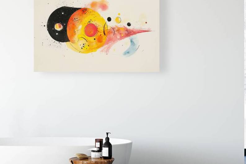 Cosmic Dance of Spheres H2N9P2 55 by Abstract Rebellion
