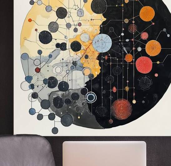 Cosmic Dichotomy ZP92HJ 55 by Abstract Rebellion