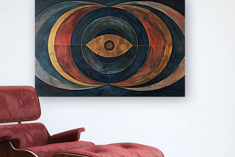 Cosmic Eye Within H3C9N 60 by Abstract Rebellion
