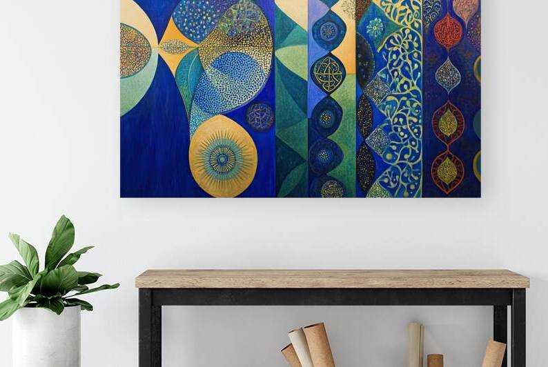 Cosmic Harmony Tapestry H2N9J2 57 by Abstract Rebellion