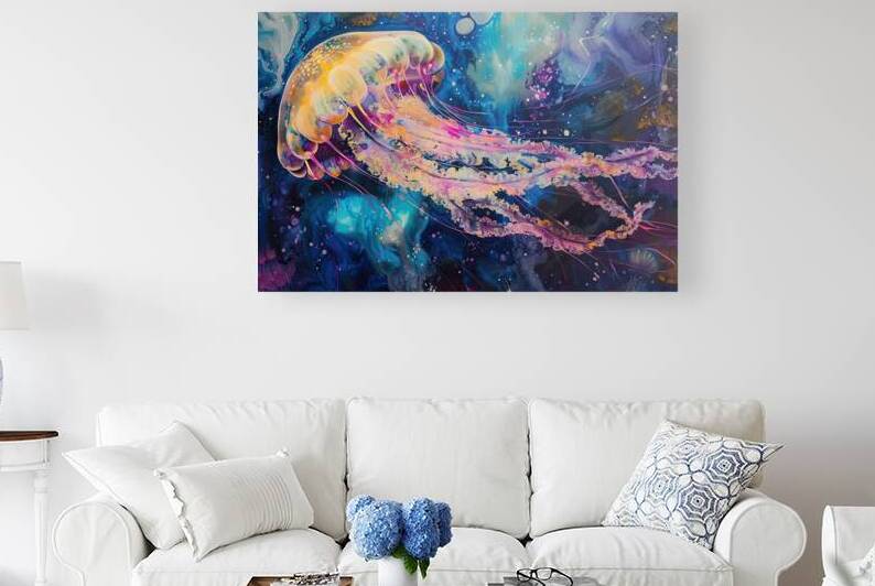 Cosmic Jellyfish Drift H92N5Z 60 by Abstract Rebellion