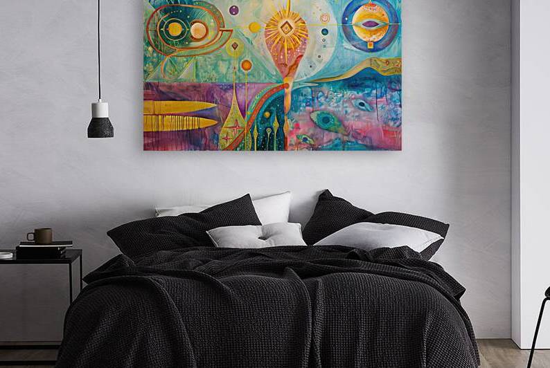 Cosmic Genesis Vision 9H3N2P 58 by Abstract Rebellion