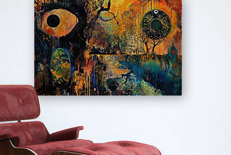 Cosmic Eye Whispers 2H9N3Z 55 by Abstract Rebellion