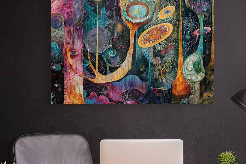 Cosmic Flora Symphony H92N5Z 60 by Abstract Rebellion