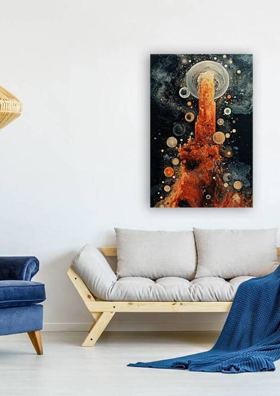 Cosmic Genesis Pillar 78HNP2 57 by Abstract Rebellion