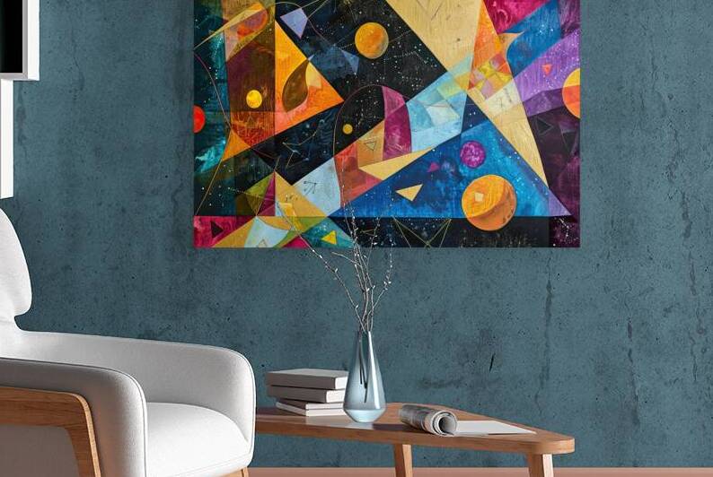 Cosmic Geometry NZ92HJ 55 by Abstract Rebellion