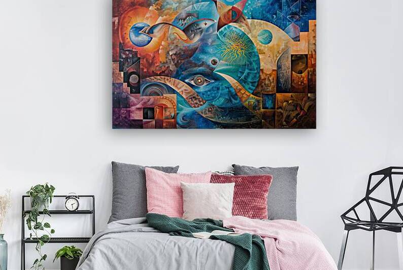 Cosmic Eye Dreams H2N9P2 55 by Abstract Rebellion