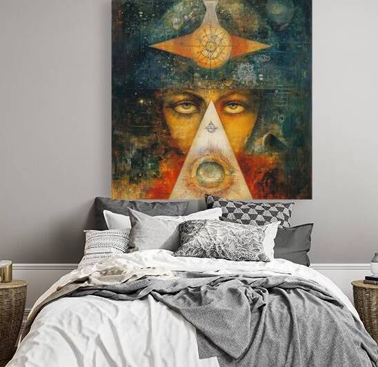 Cosmic Eye Within 29H4Z 55 by Abstract Rebellion
