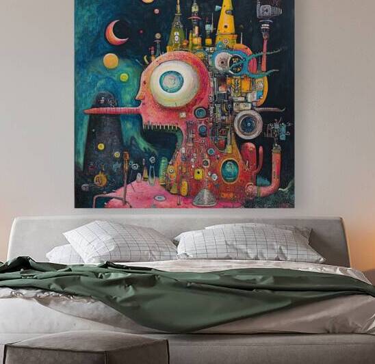 Cosmic Factory Face ZX92HJ 60 by Abstract Rebellion