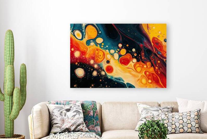 Cosmic Fluid Dance 7H3N2P 57 by Abstract Rebellion
