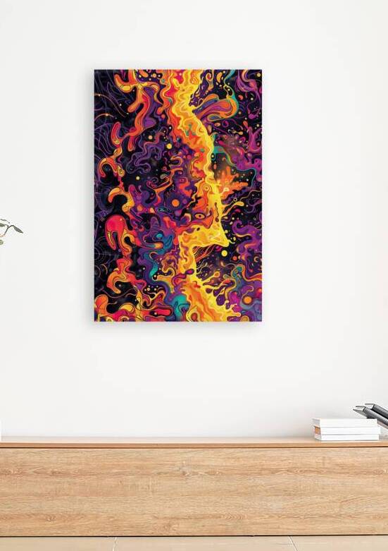 Cosmic Fluid Dreams H3N9P2 57 by Abstract Rebellion