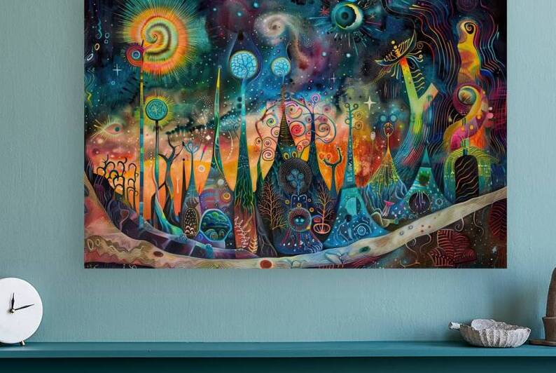 Cosmic Forest Reverie Z92HNP 62 by Abstract Rebellion