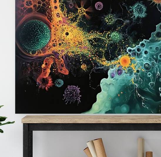 Cosmic Genesis 92HNP 55 by Abstract Rebellion