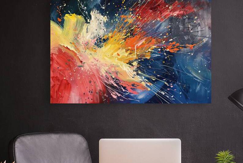 Cosmic Genesis Burst H29N5Z 55 by Abstract Rebellion