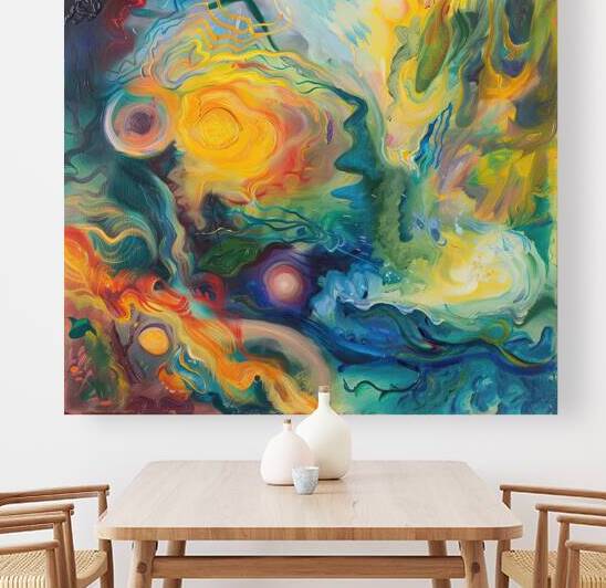 Cosmic Genesis H4N9P2 55 by Abstract Rebellion