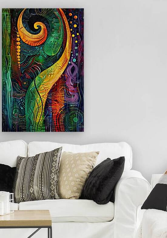 Cosmic Genesis Spiral H92PNZ 57 by Abstract Rebellion