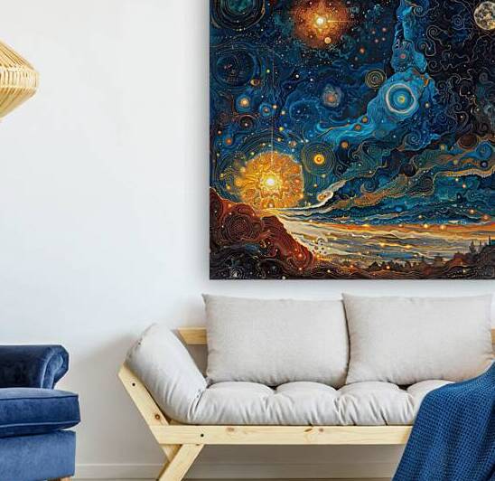 Cosmic Horizon Glow J8HNP3 65 by Abstract Rebellion