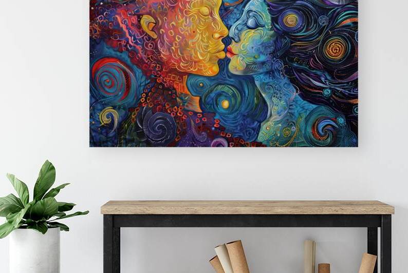 Cosmic Kiss Shared Dream 92HKJ4 63 by Abstract Rebellion