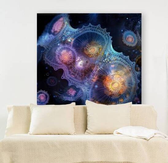 Cosmic Lace E9H5N2 55 by Abstract Rebellion