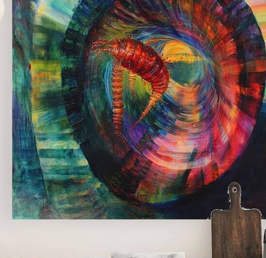 Cosmic Lobster Tunnel 9P3N4Z 55 by Abstract Rebellion
