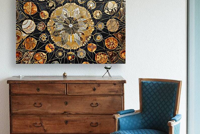 Cosmic Mandala 7H29PZ 48 by Abstract Rebellion