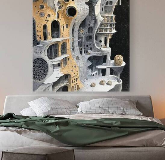 Cosmic Metropolis XW942J 62 by Abstract Rebellion