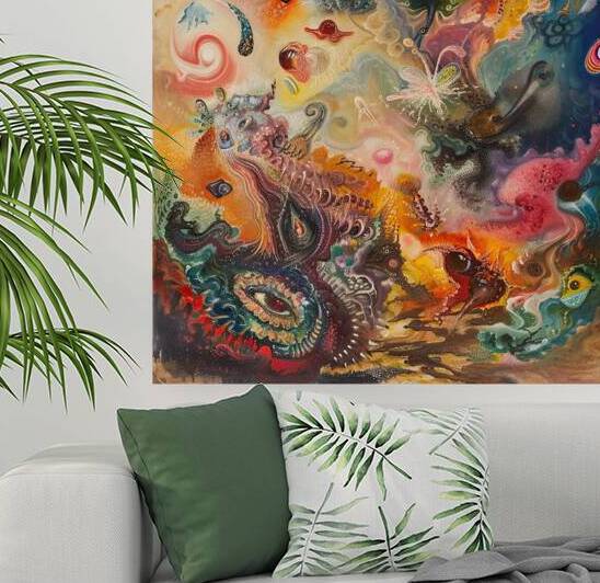 Cosmic Microcosm Y7H9N2 55 by Abstract Rebellion