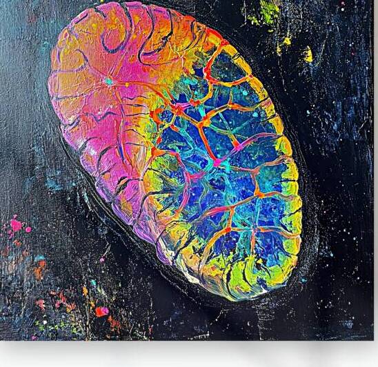 Cosmic Mind Nexus J9H2NP 55 by Abstract Rebellion