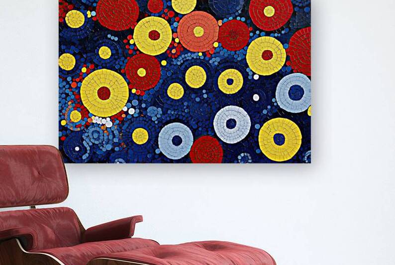 Cosmic Mosaic Dance 9P3H7N 60 by Abstract Rebellion