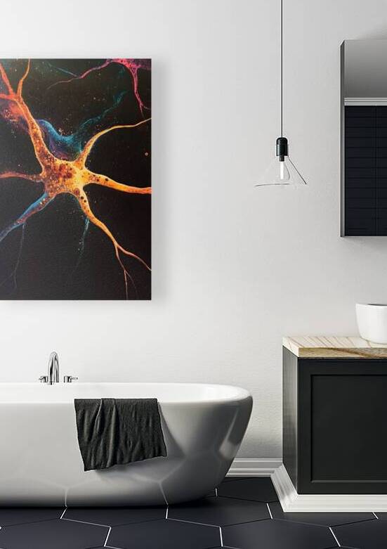Cosmic Neuron Bloom H7P3N 60 by Abstract Rebellion