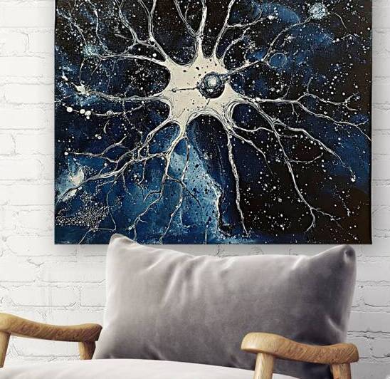 Cosmic Neuron Nexus H92P3Z 57 by Abstract Rebellion