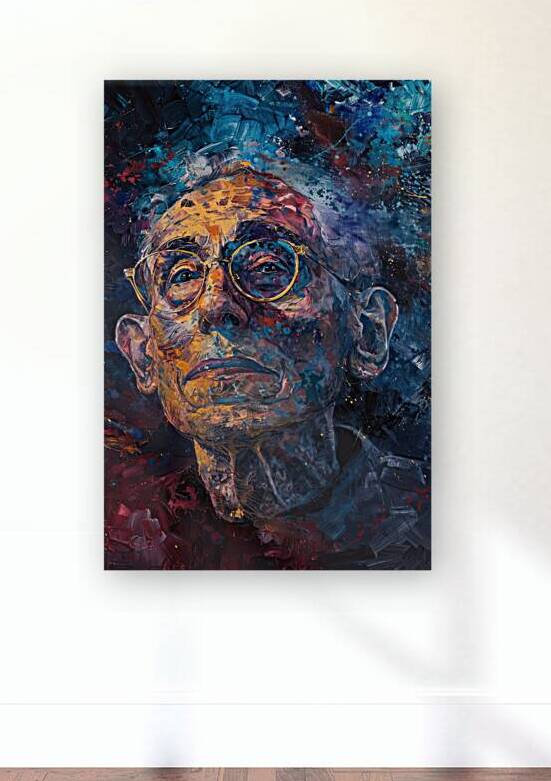 Cosmic Portrait of Wisdom 8H29P7 49 by Abstract Rebellion
