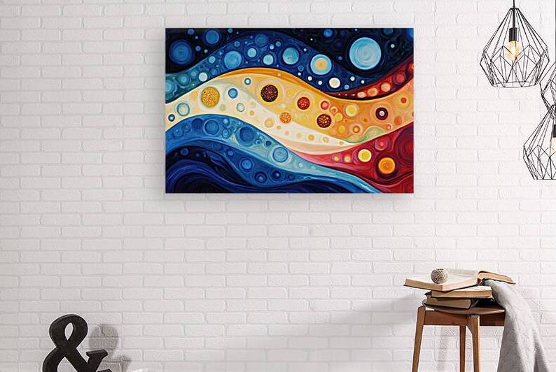 Cosmic River Flows H29P3Z 59 by Abstract Rebellion