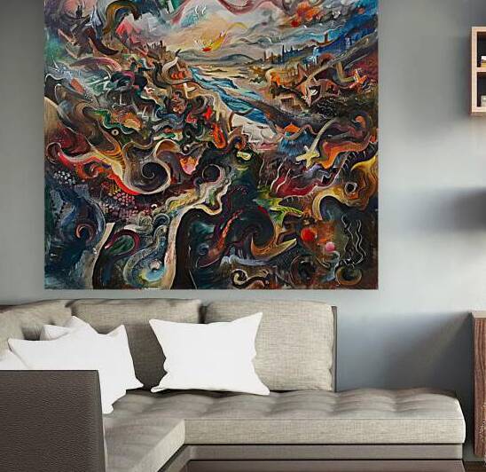 Cosmic River Flows H42P9Z 55 by Abstract Rebellion