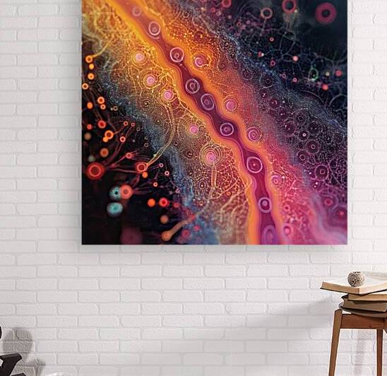 Cosmic River Flow 9P3N7H 63 by Abstract Rebellion