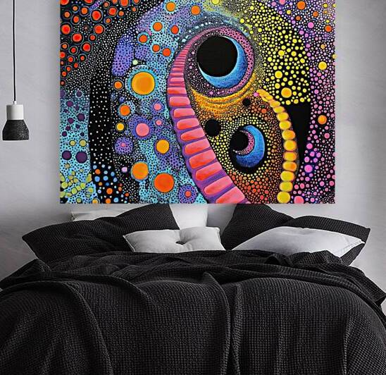 Cosmic River Flow 9H2NJP 65 by Abstract Rebellion
