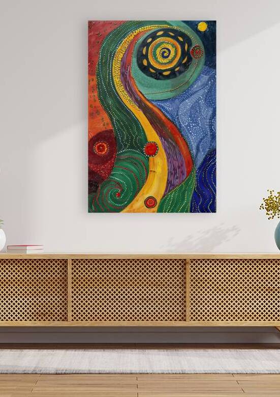 Cosmic River Flow H9P4N2 57 by Abstract Rebellion