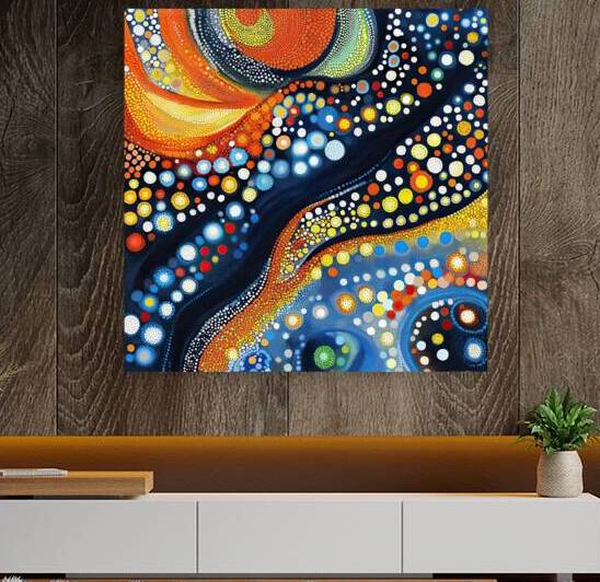 Cosmic River Flow H9P4N2 58 by Abstract Rebellion