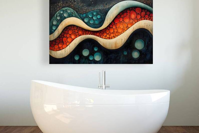 Cosmic River Flow H92P3Z 55 by Abstract Rebellion