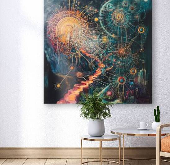 Cosmic River of Light 9H2N3Z 60 by Abstract Rebellion