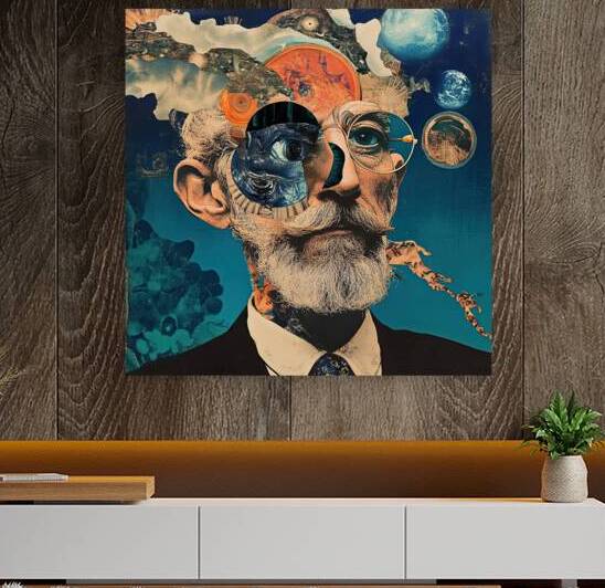 Cosmic Scholar 74H9N2 60 by Abstract Rebellion