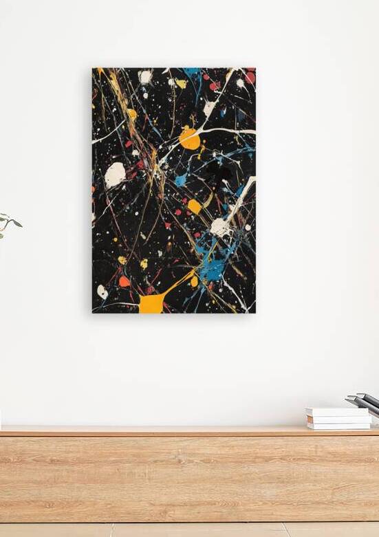 Cosmic Splatter Dance Y92H5N 55 by Abstract Rebellion