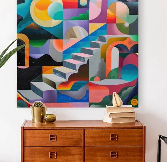Cosmic Stairway HZ92N3 57 by Abstract Rebellion