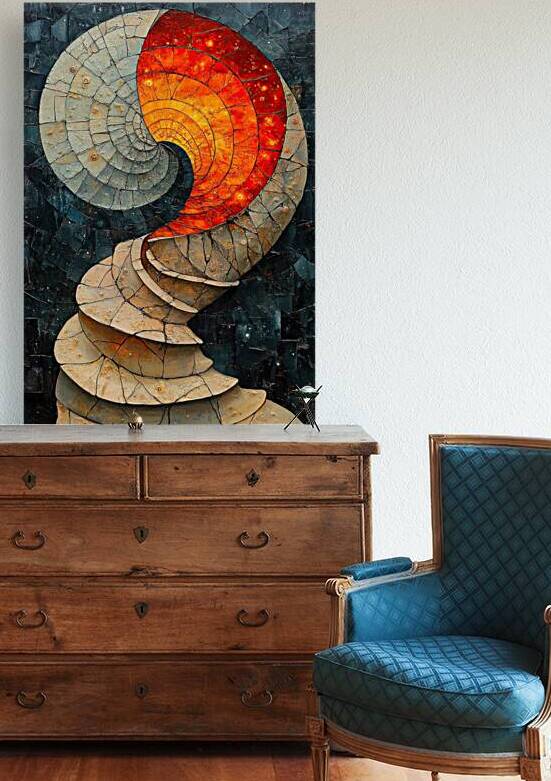 Cosmic Stairway Ascension H92D3N 60 by Abstract Rebellion