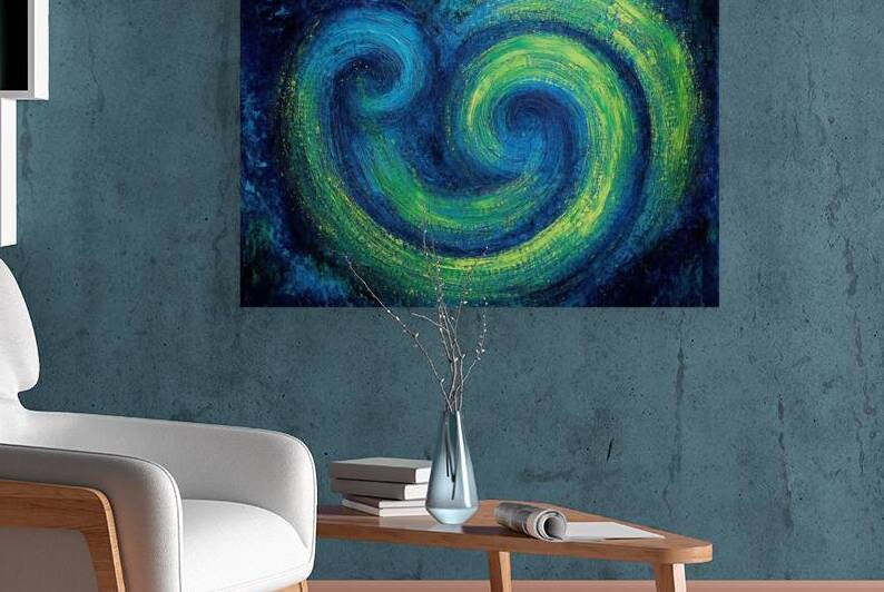 Cosmic Swirls Embrace 92DHN 55 by Abstract Rebellion
