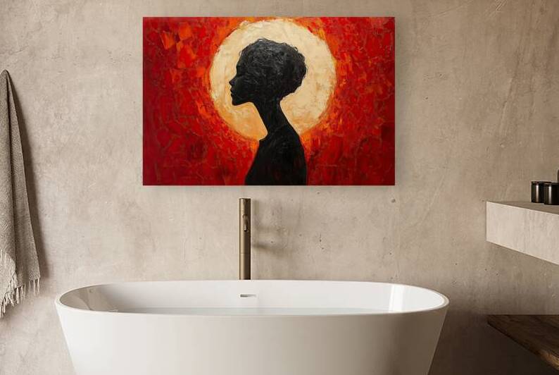 Crimson Halo Portrait Y9H2N3 55 by Abstract Rebellion