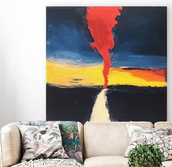 Crimson Horizon Burst H9P4N 52 by Abstract Rebellion