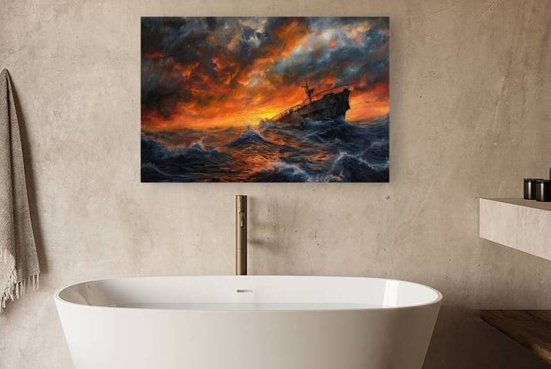 Crimson Horizon 29HBNV 48 by Abstract Rebellion