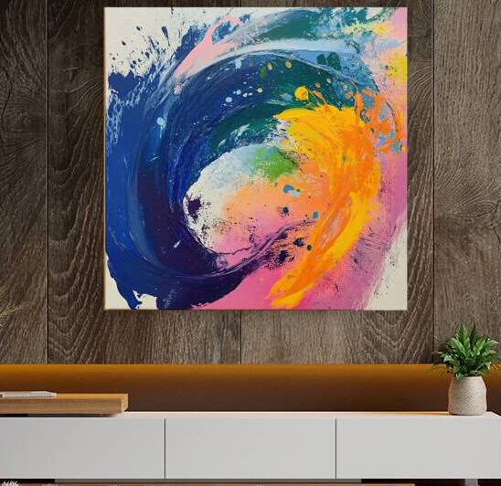 Cosmic Swirl Embrace H9P4Z2 63 by Abstract Rebellion